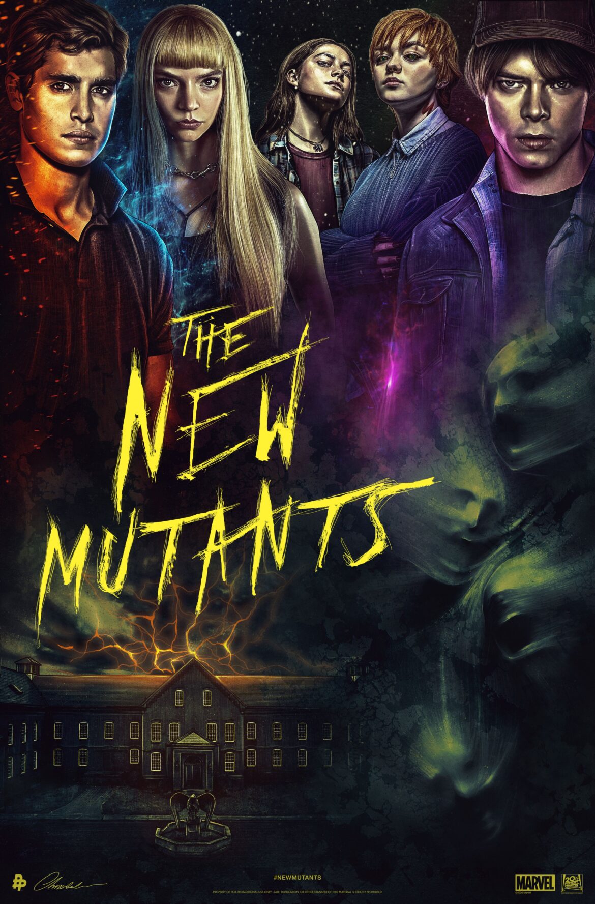 The New Mutants Posters and First 2 Minutes Geeky KOOL