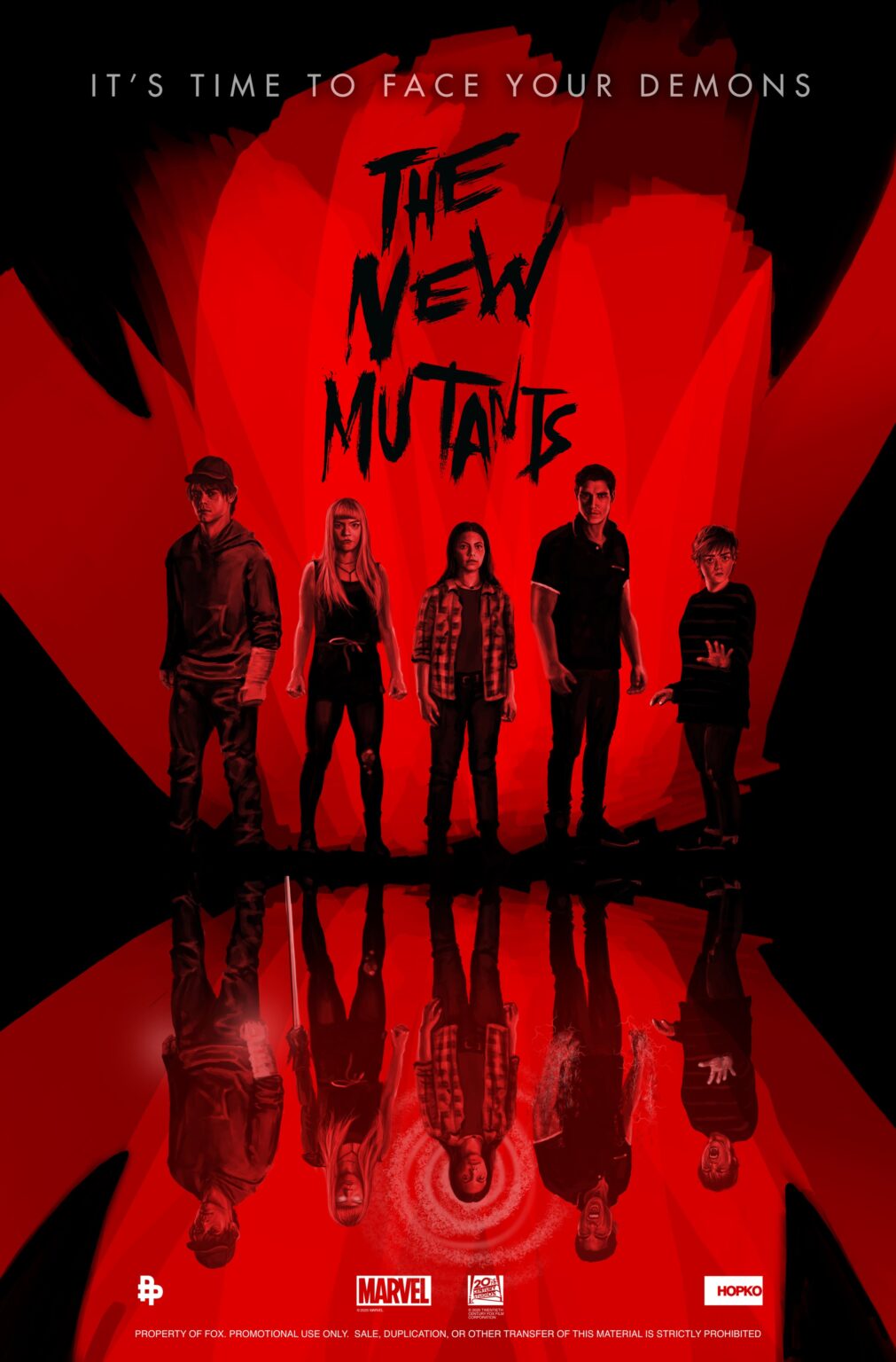 The New Mutants Posters and First 2 Minutes Geeky KOOL