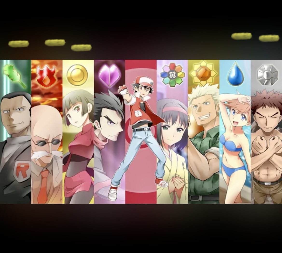 My Favorite Gym Leaders/Elite Four/Champion for Each Type: